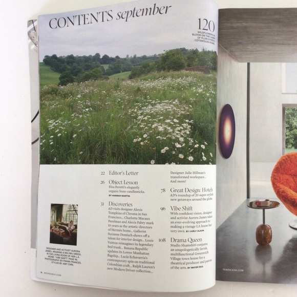 ARCHITECTURAL DIGEST SEPTEMBER 2024 nwt - Picture 5 of 9